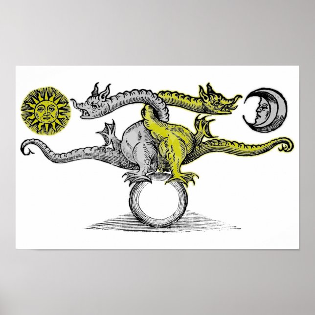 Poster Dragões de Ouro e Prata (Frente)