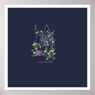 Poster Dragões e Natureza