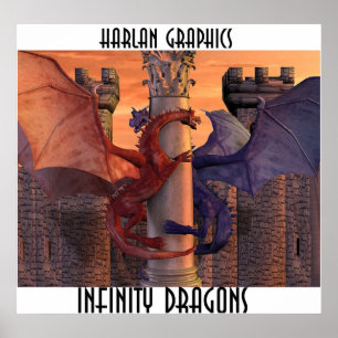 PÔSTER DRAGÕES INFINITÁRIOS