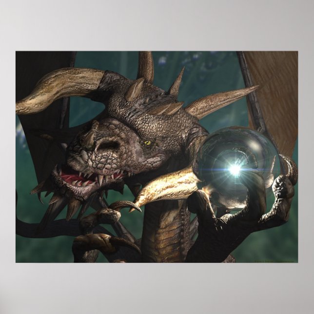 Pôster Dragon Crystal (Frente)