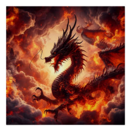 Pôster Dragon Fire