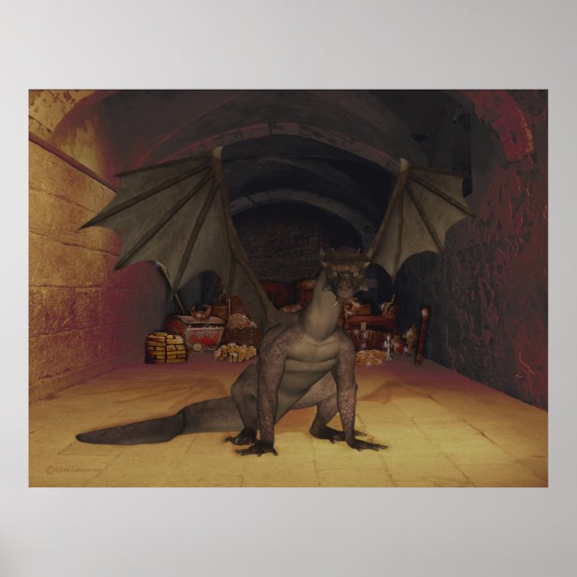 Pôster Dragon Hoard (Frente)