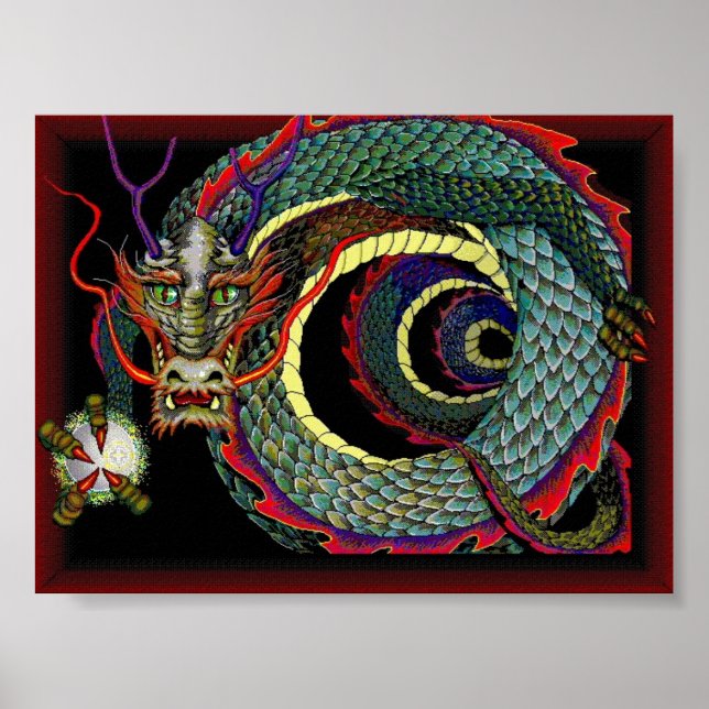 Pôster Dragon Luck Mall (Frente)