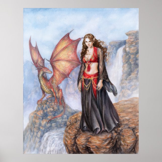 Pôster Dragon Maiden (Frente)