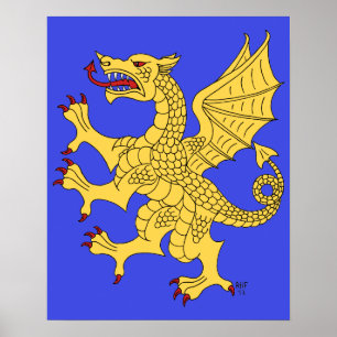 Pôster Dragon Rampant Ou