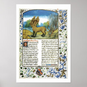 Poster Dragon with Seven Heads, Unknown