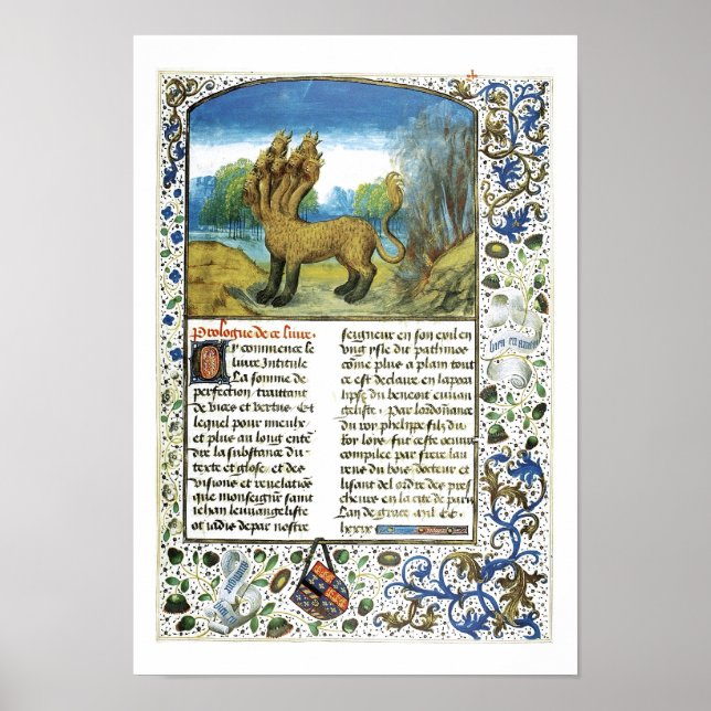 Poster Dragon with Seven Heads, Unknown (Frente)