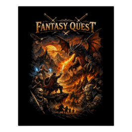 Pôster Dragonfire Quest