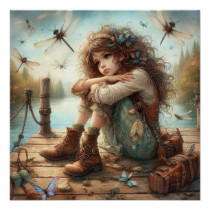 Pôster Dragonfly Day Dream 1