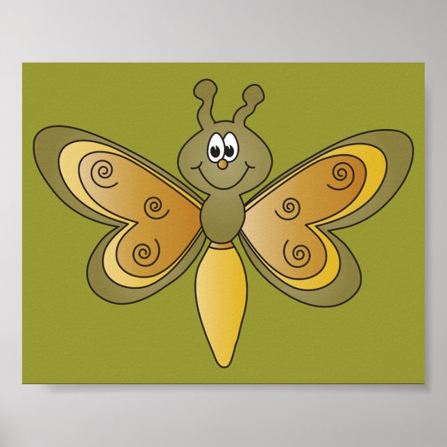 Poster Dragonfly de Cartoon (Frente)