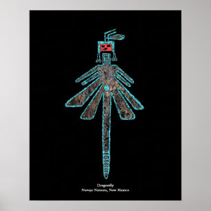 Poster Dragonfly, Mitologia de Insetos