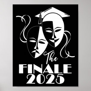 Poster Drama Cl Do Teatro De mais velho Da Graduação Do T