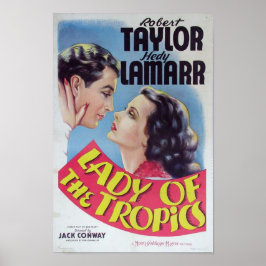 Poster Drama Romântico: Senhora dos Trópicos de Hedy Lama