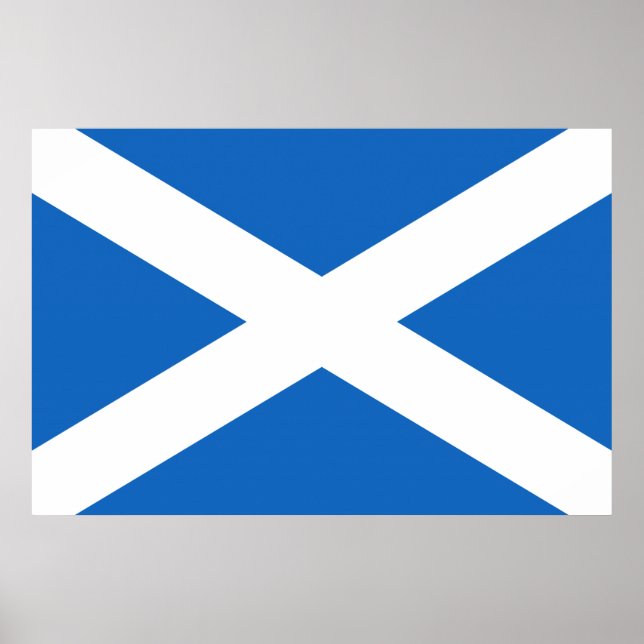 Poster Drapeau Écosse (Frente)