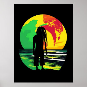 Poster Dreadlocks na Lua
