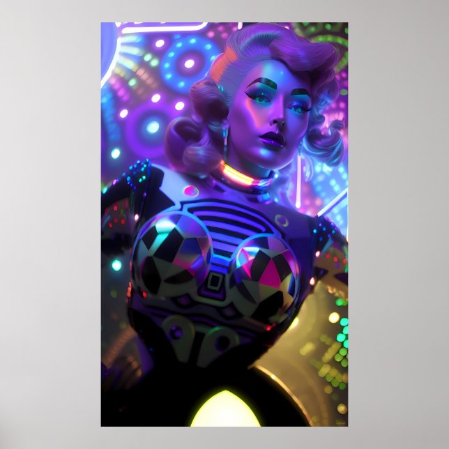 Poster Dream Analysis of My Synthetic Flesh Doll (Frente)