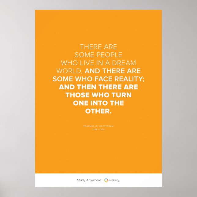 Pôster Dream and Reality (Frente)