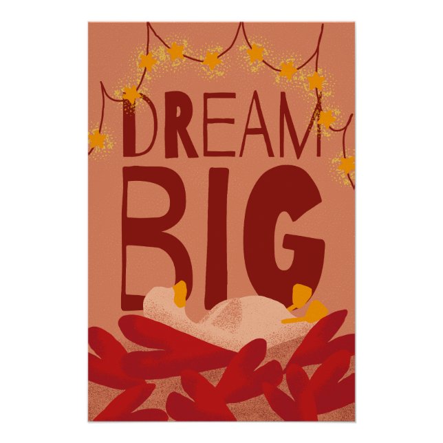 Pôster Dream Big (Frente)