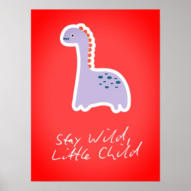 Poster Dream Big Little One Nursery Wall Art (Frente)