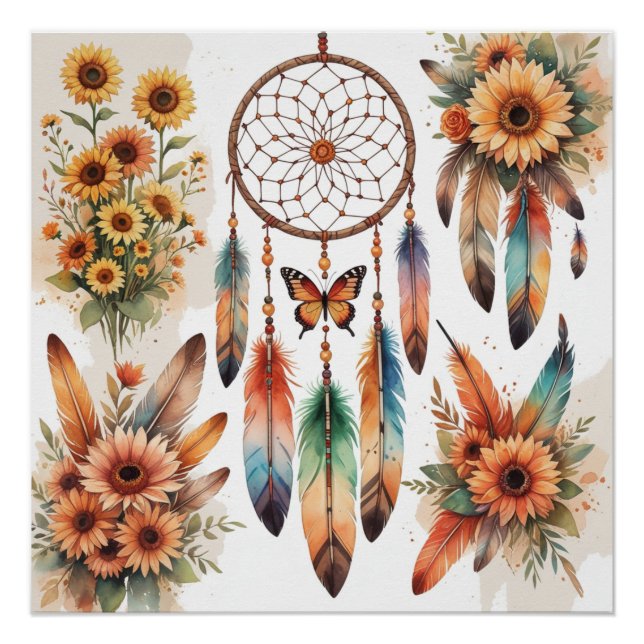 Pôster dream catcher (Frente)