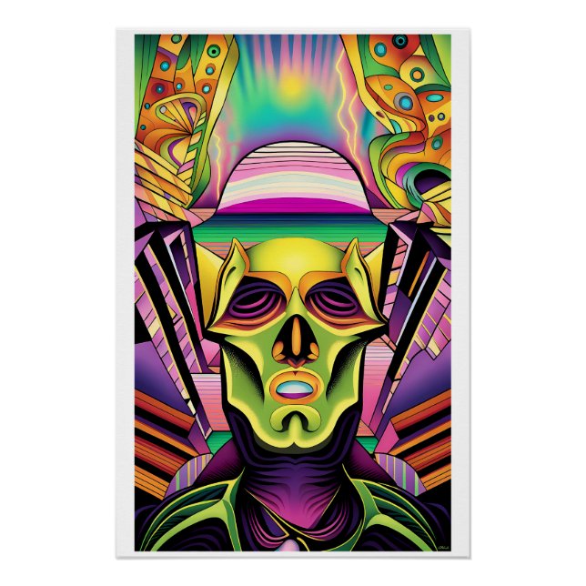 Pôster Dream Faced (Frente)