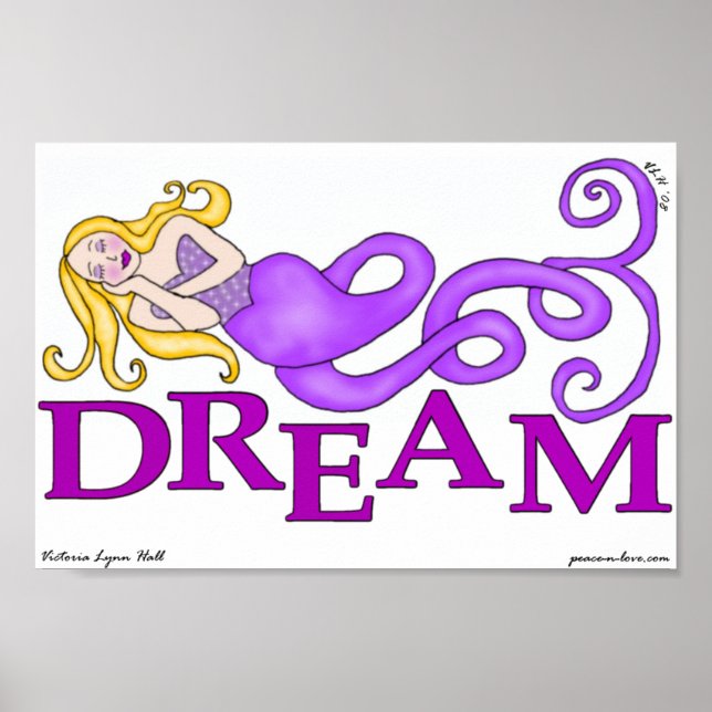 Poster Dream-Mer Mermaid (Frente)