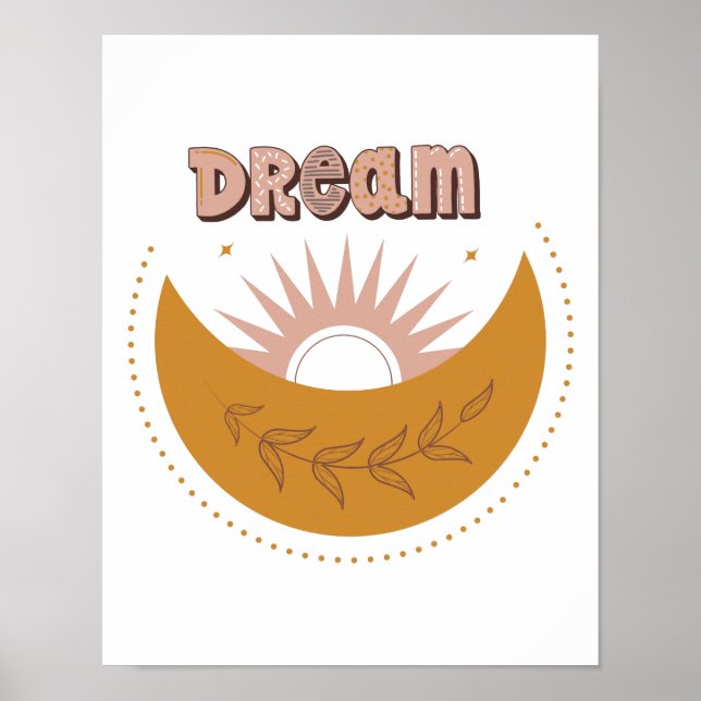 Poster Dream Nursery Art (Frente)