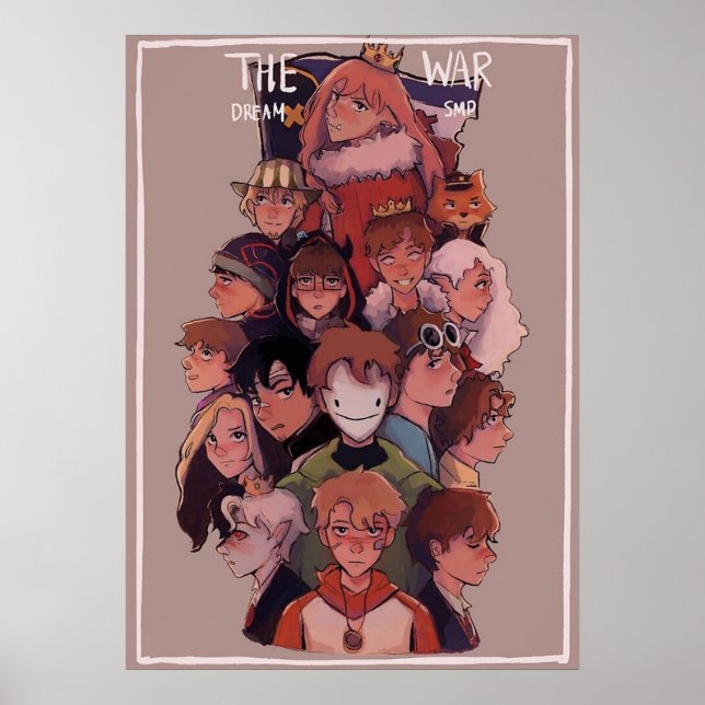 Poster Dream Smp Infantável (Frente)