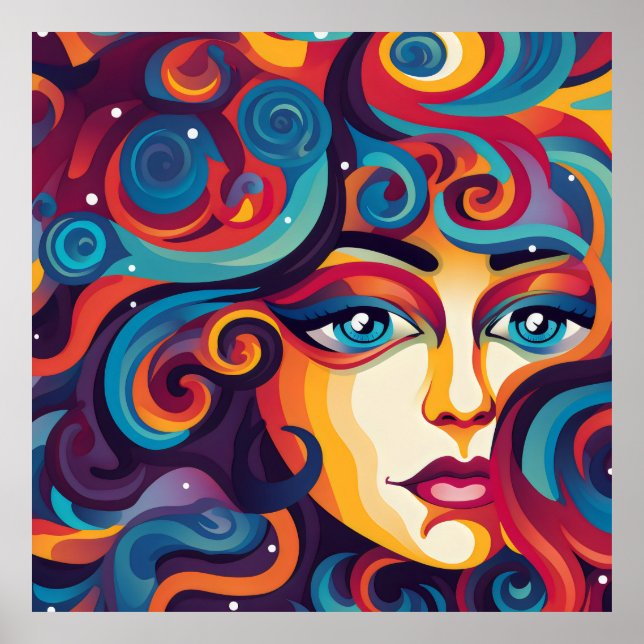 Poster Dream Vibrant Whirl of Emotions (Frente)