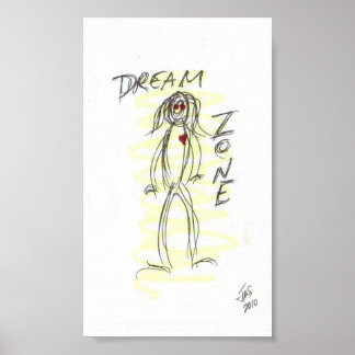 Poster Dream Zone - Arte Cobrir