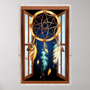 Pôster Dreamcatcher 4 da série nativa americana