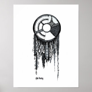 Pôster Dreamcatcher - Fundo Branco