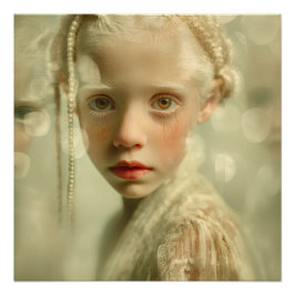 Pôster Dreamlike Children Portrait  Whispered Light Child