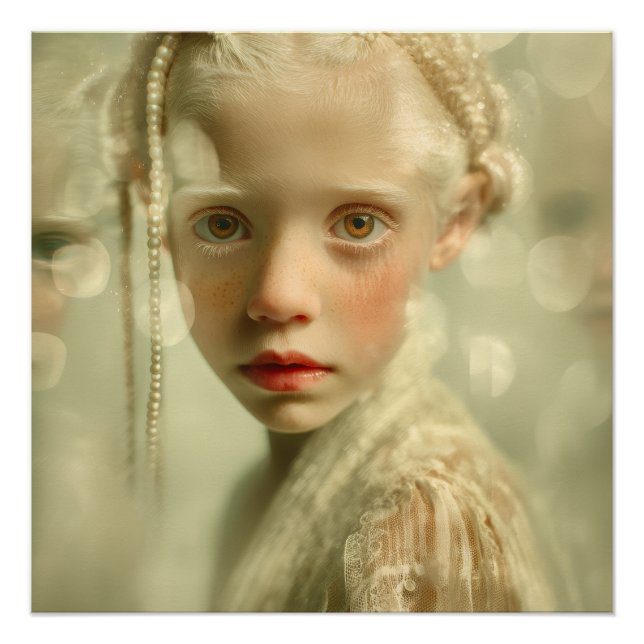 Pôster Dreamlike Children Portrait  Whispered Light Child (Frente)