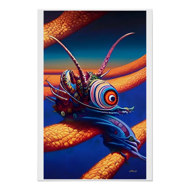 Pôster Dreams of a Bohemian Slug (Frente)