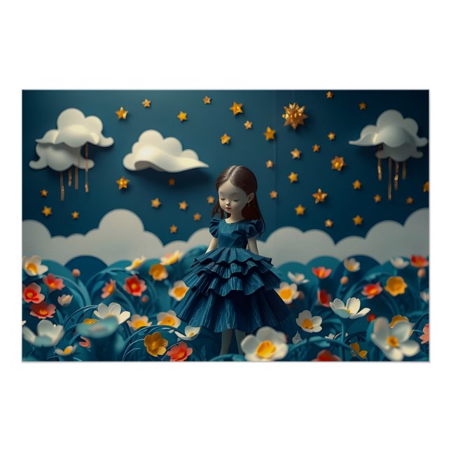 Pôster Dreamscape de Papel Mágico (Frente)