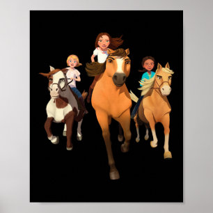 Poster Dreamworks Spirit Riding Free - Horseback Riding