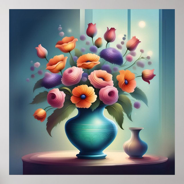 Poster Dreamy Floral Pair (Frente)