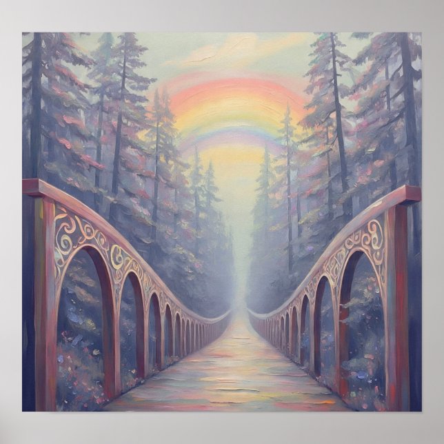 Poster DreamyForestPath (Frente)