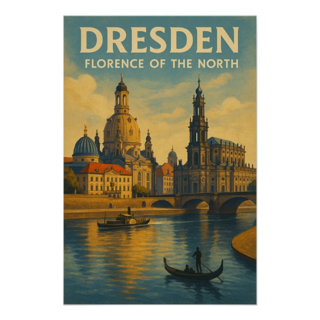 Pôster DRESDEN — Florença do Norte (Frente)