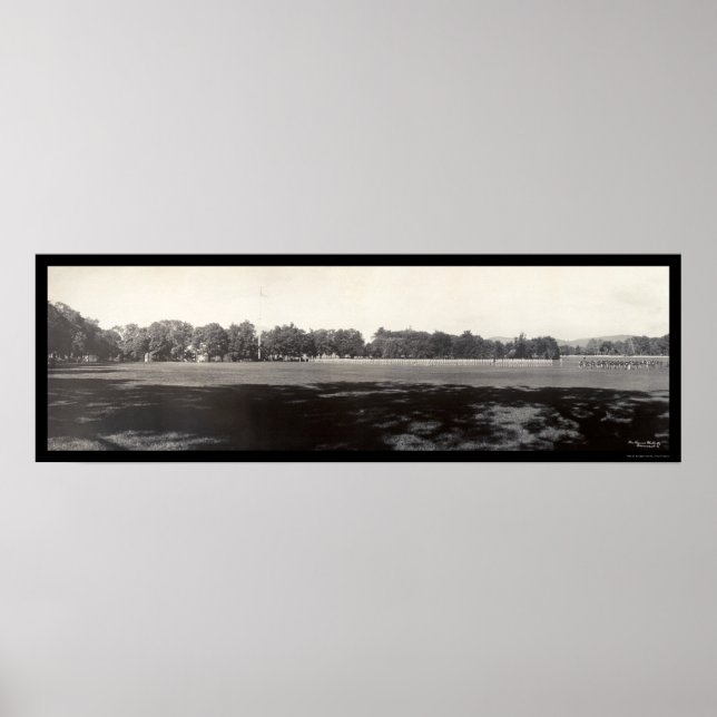 Poster Dress Parade West Point Foto 1909 (Frente)