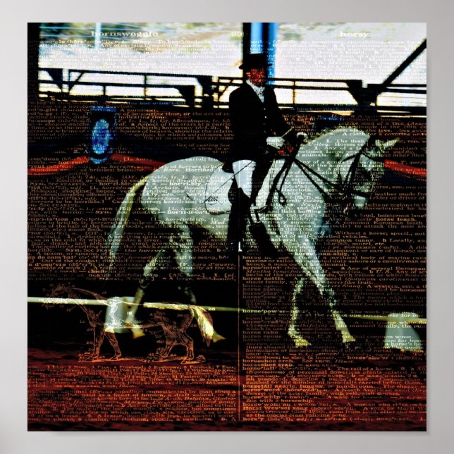 Poster Dressage Art (Frente)