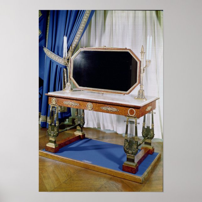 Pôster Dressing table belonging to Empress Josephine (Frente)