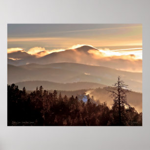 Poster Drifting Snow - James Peak, Colorado