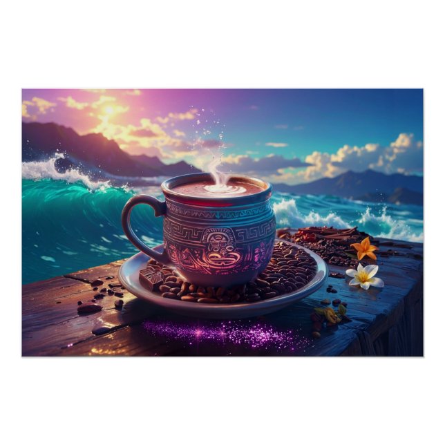 PÔSTER DRINK OF THE GODS - COCOA (Frente)