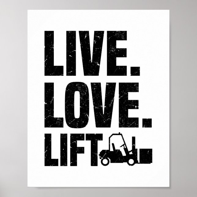 Poster Driver de empilhadeira | Ofertas de emprego para e (Frente)