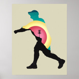 Poster Driver de Golf de Disco