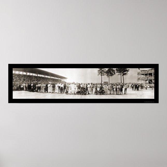 Pôster Driver de Raça Cincinnati Foto 1916 (Frente)