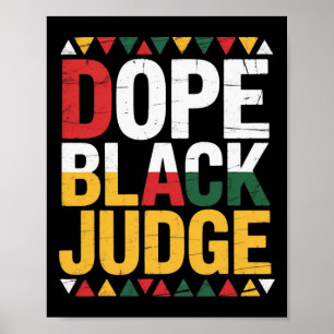 Poster Droga Juiz Negro Mês da História Negra