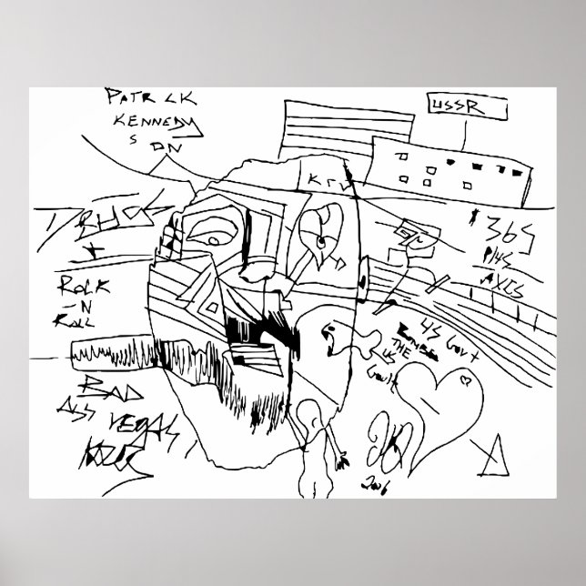 POSTER DROGAS E ROCHAS N (Frente)